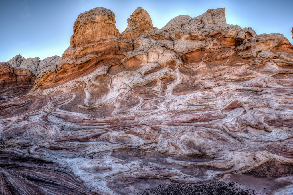 Marbled sandstone
