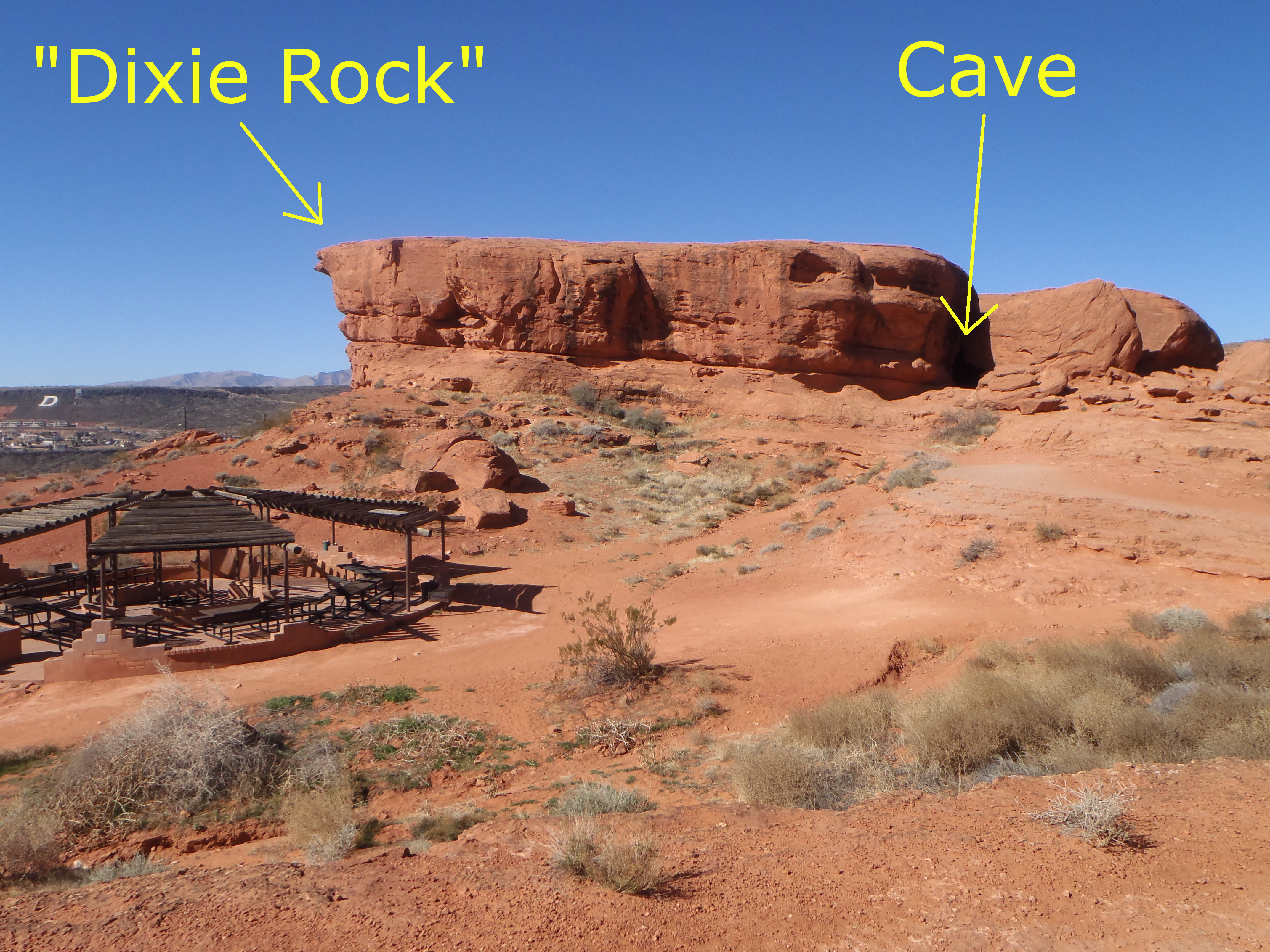 Pioneer Park Cave Map