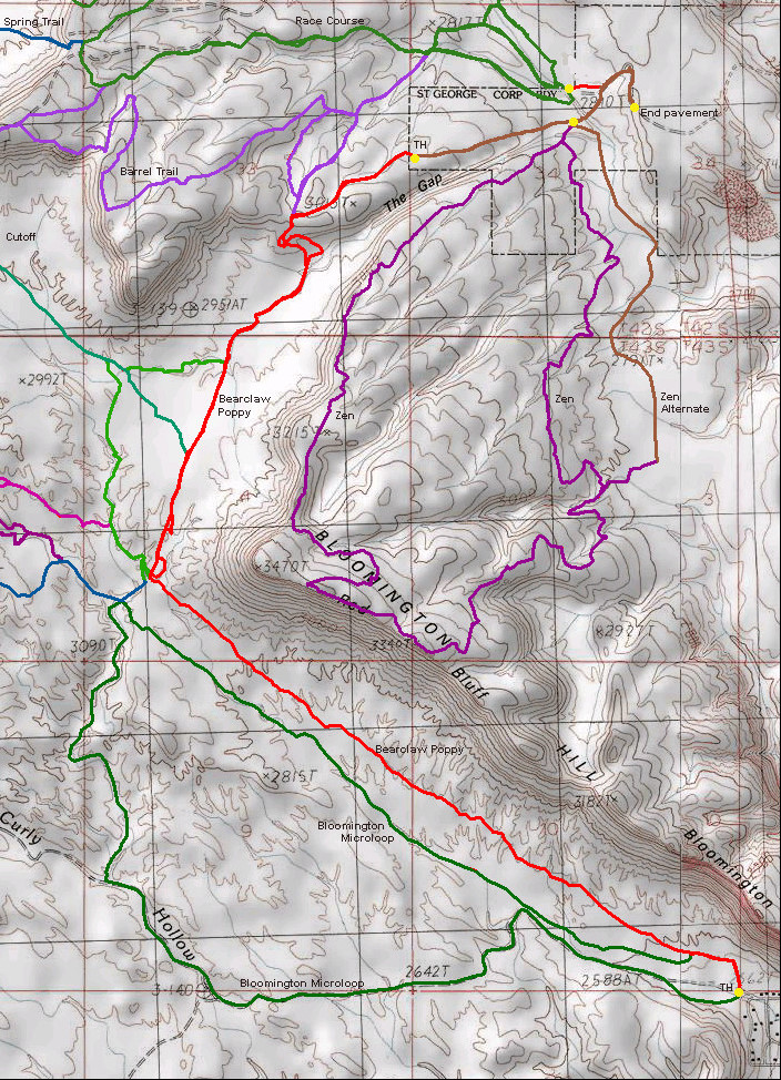 bearclow poppy trail