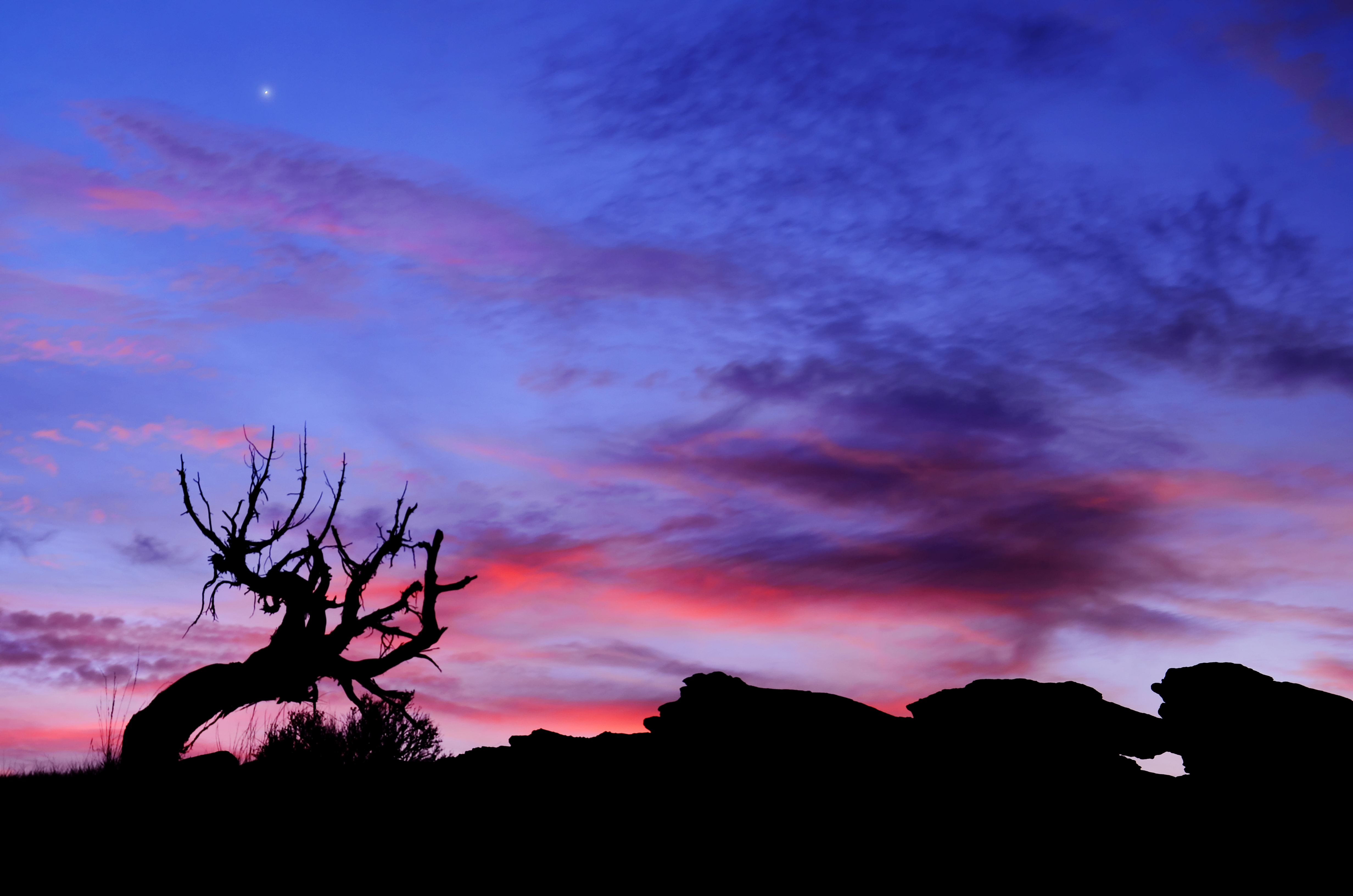 snow canyon state park sunrise